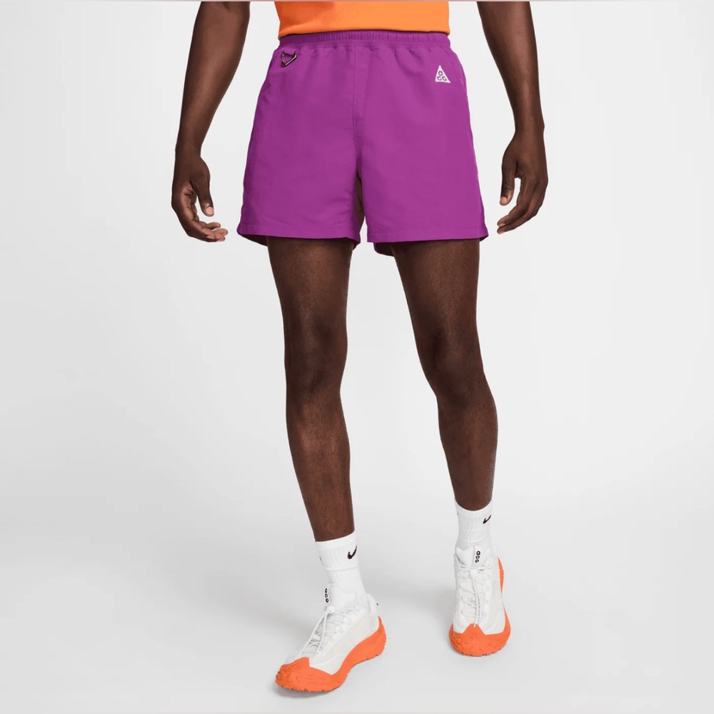 Nike ACG Reservoir Goat Shorts FN2472 505 Men’s sz Small Berry Orange White